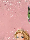 Süßes Partykleid mit Prinzessinnen-Print