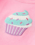 Ice Cream Applique Rainbow Tulle Kjole