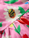 Posie Kleid mit Rüschenärmeln