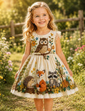 Animal Friends Woodland Party Dress