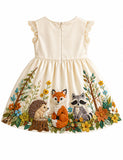 Animal Friends Woodland Party Dress