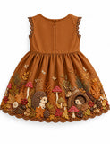 Hedgehog Woodland Party Dress