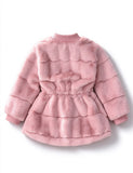 Elegant Faux Mink Fur Coat