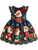 Christmas Guinea Pig Stocking Party Dress