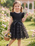 Flying Sleeves Butterfly Tulle Princess Dress