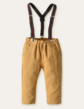 Solid Color Simple Formal Overall - Mini Taylor