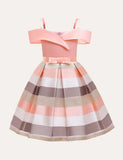 Striped Party Dress - Mini Taylor