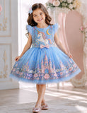 Unicorn Applique  Dream Castle Tulle Party Dress