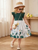 Butterfly Print Dress