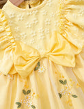 Flower Embroidery Tulle Princess Dress