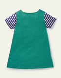 Zoologist Appliqué Pocket Jersey Tunic - Mini Taylor